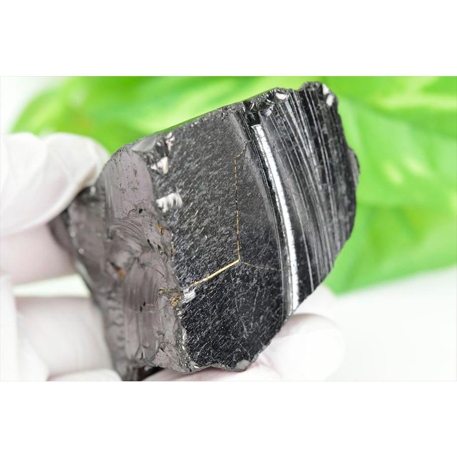 エリートシュンガイト ラフ 原石 (約145.2g) ロシア産 カレリア共和国