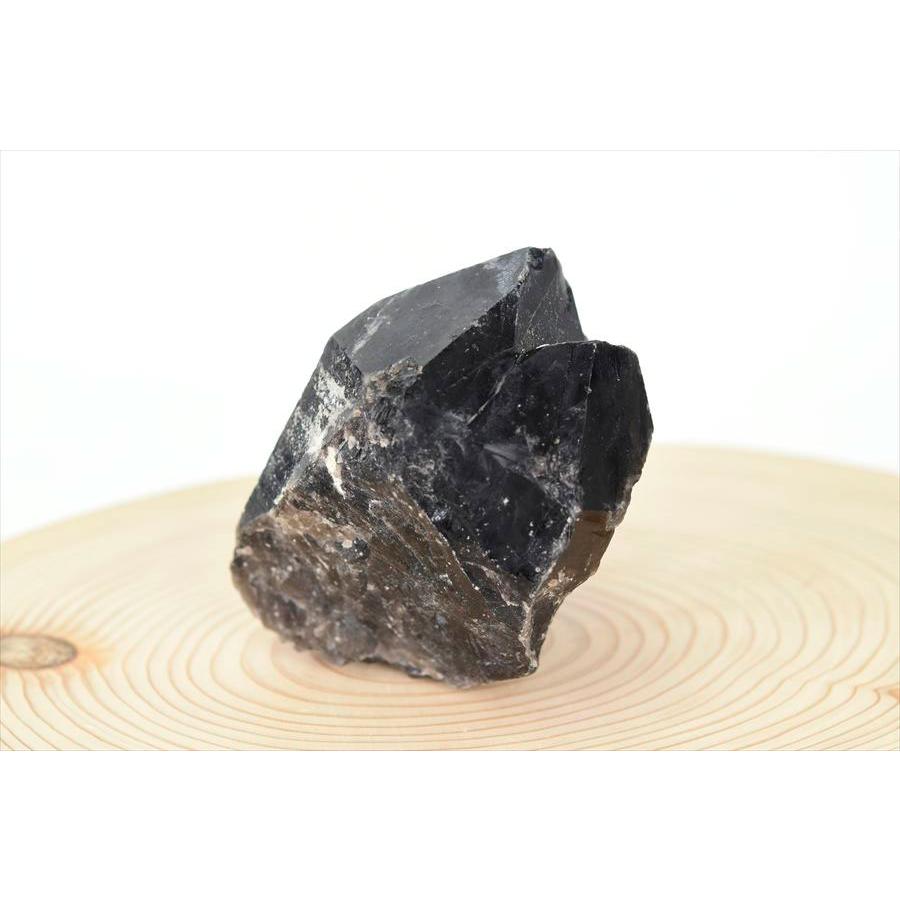 黒水晶 モリオン クラスター 約496g 原石 中国 山東省五蓮産 単結晶
