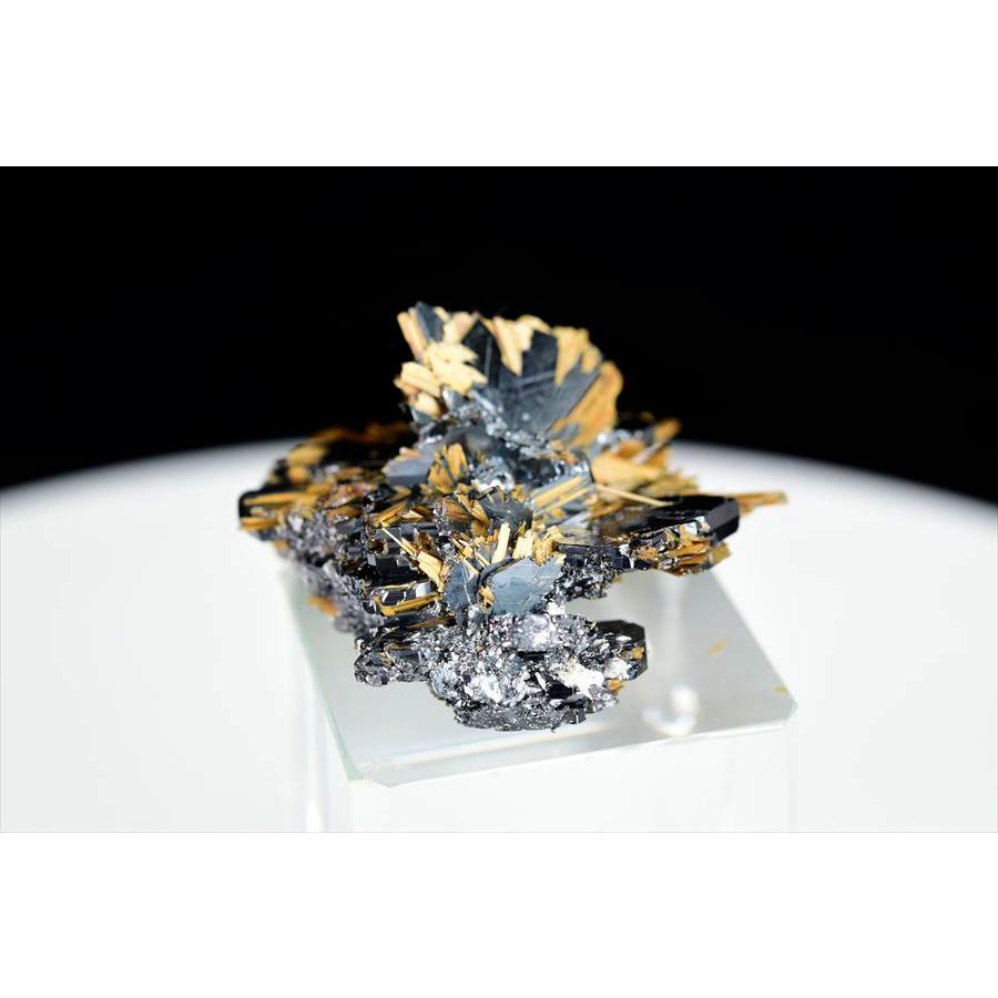 ゴールドルチル 太陽ルチル 標本 約24.5g 原石 ブラジル産 金針 ルチル