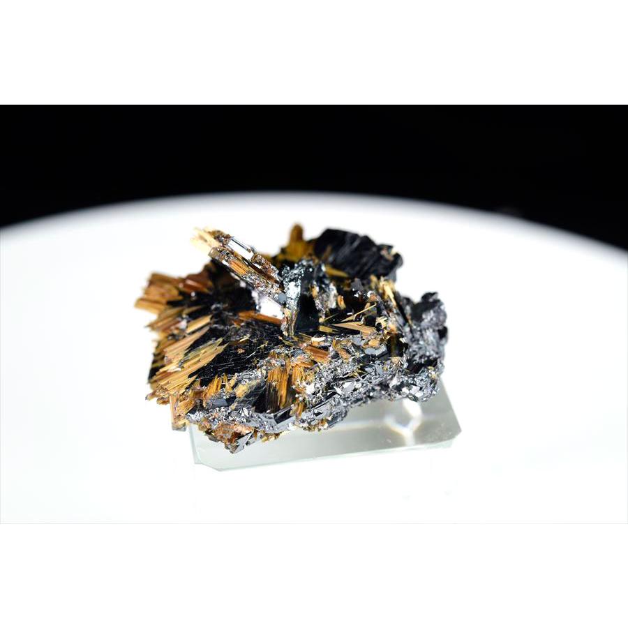 ゴールドルチル 太陽ルチル 標本 約24.5g 原石 ブラジル産 金針 ルチル