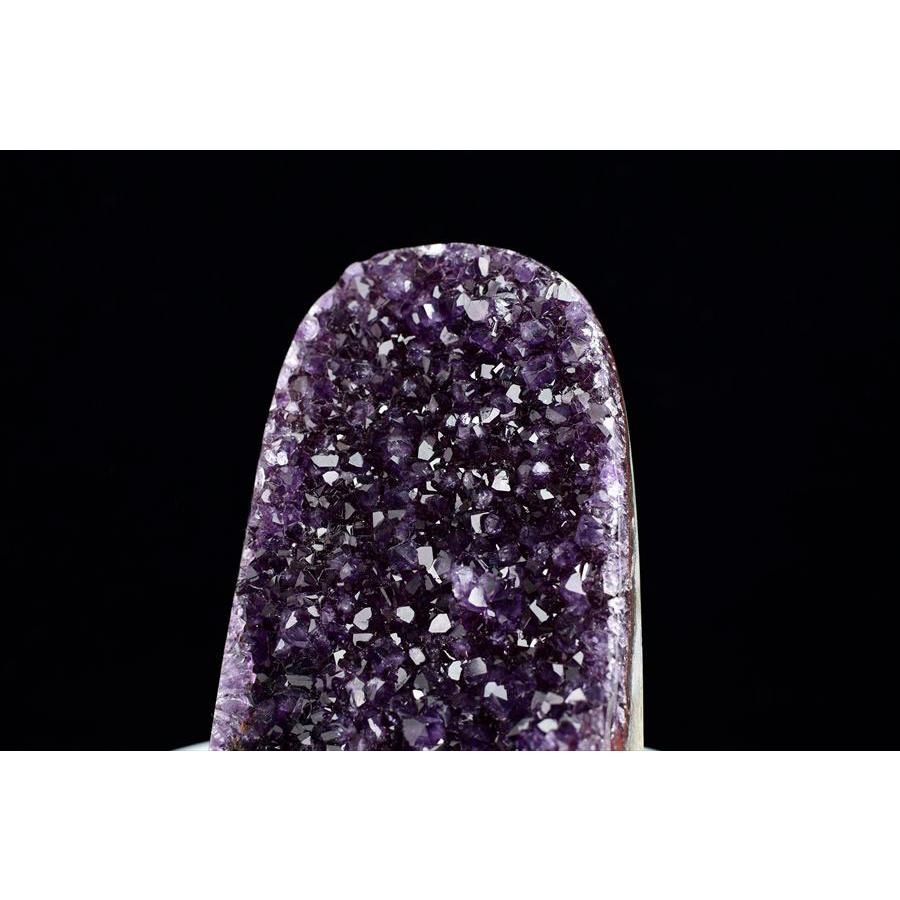 アメジスト クラスター カットベース ポリッシュエッジ (約1329g) 原石 ウルグアイ アルティガス産 紫水晶 Artigas Uruguay ジオード 天然石 パワーストーン_5