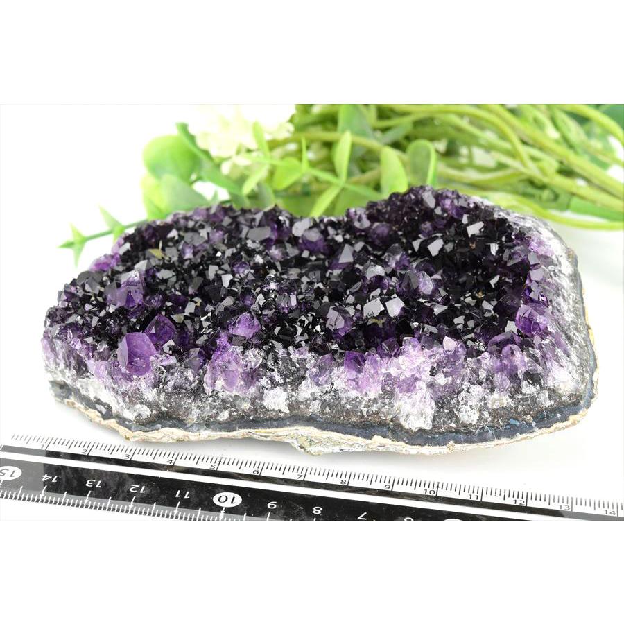 極上濃紫 アメジスト クラスター 約558.5g 原石 ウルグアイ アルティガス産 紫水晶 天然石 パワーストーン 浄化 プレゼント |  | 03