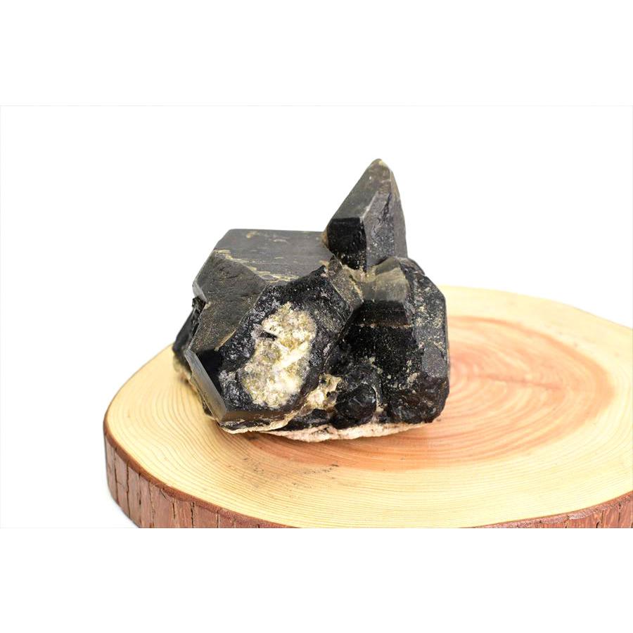 黒水晶 モリオン クラスター 約1.8kg 原石 中国 山東省五蓮産 単結晶