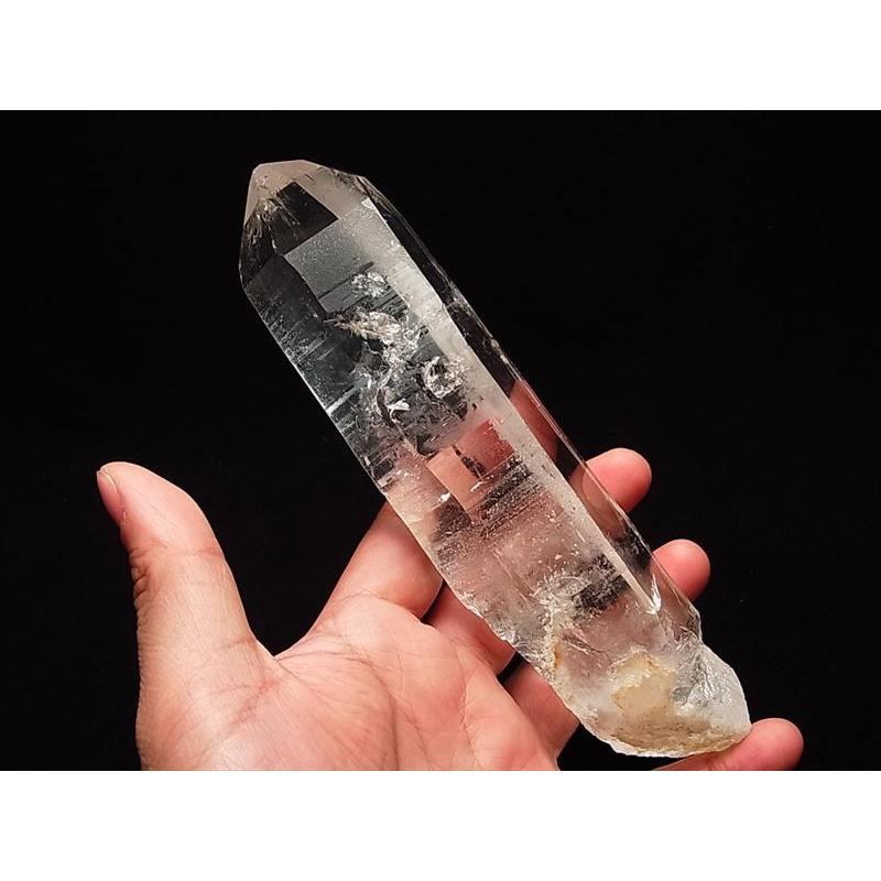 レーザークォーツ (約468.5g) レーザー水晶 レーザーワンド 天然石