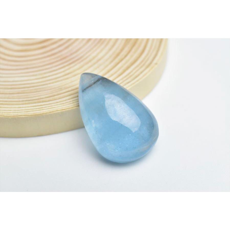 アクアマリン AAA+ (約13.8g) ルース タンブル ブラジル産 カボション