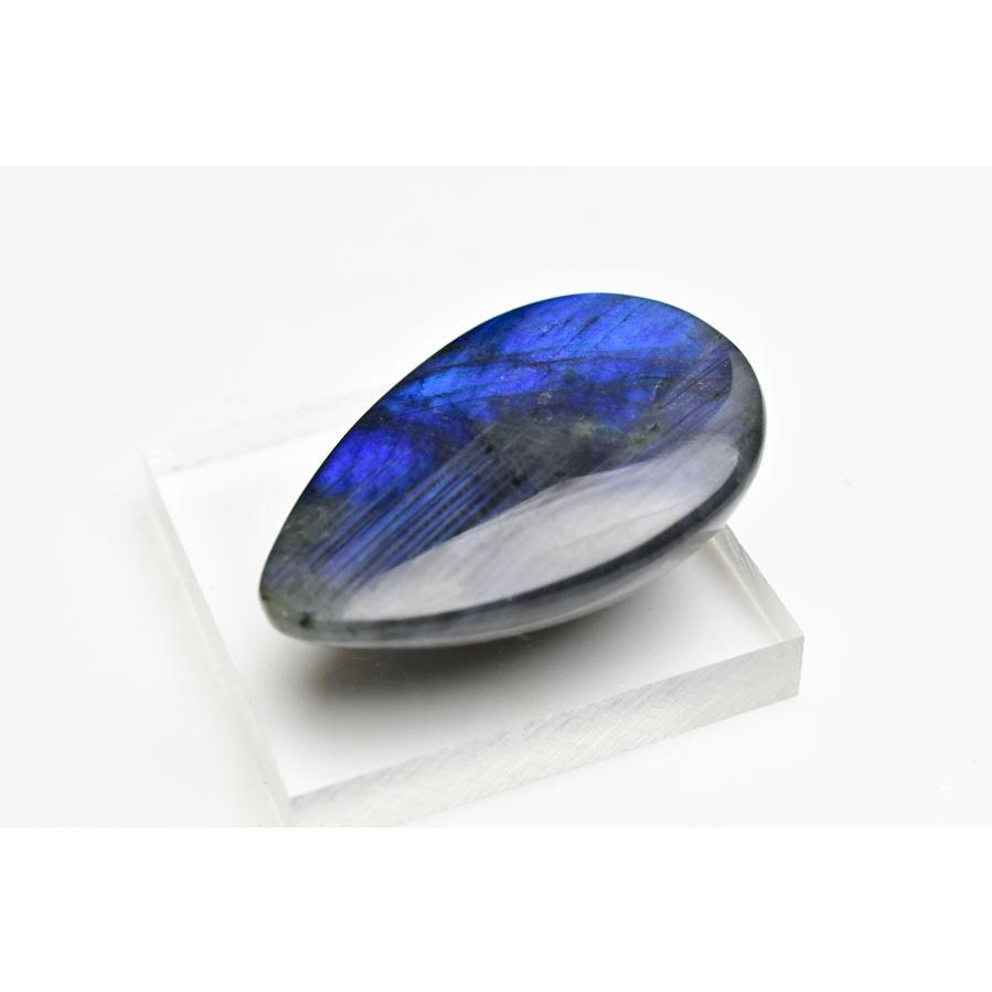 ラブラドライト ブラックラブラドライト カボション ルース