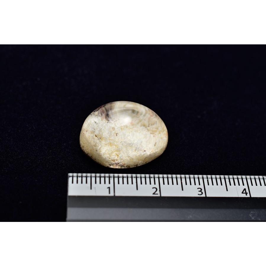 ホワイトガーデンクォーツ　タンブル ホワイトガーデン ルース タンブル【希少】【約5.6g】【最高級