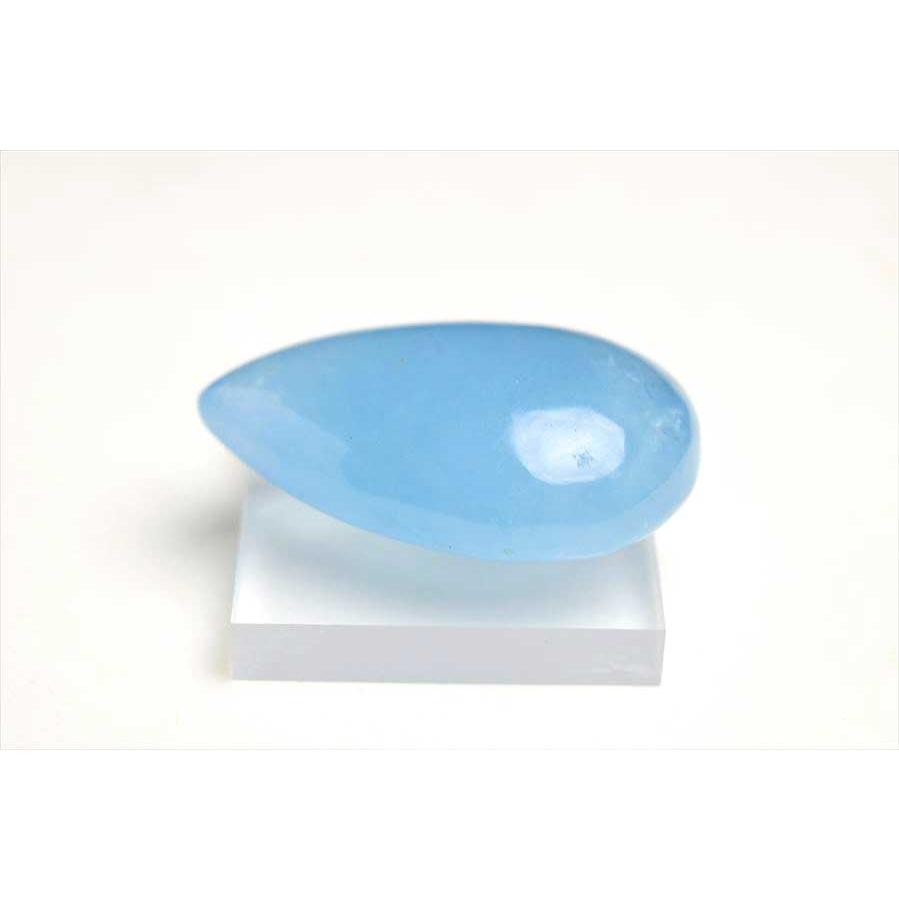 アクアマリン AAA+ (約17.4g) ルース タンブル ブラジル産 カボション