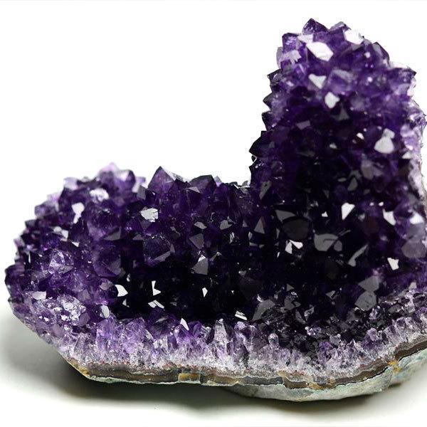 フラワー アメジスト (約331.5g) クラスター 原石 ウルグアイ アルティガス産 紫水晶 アメジストクラスター Artigas