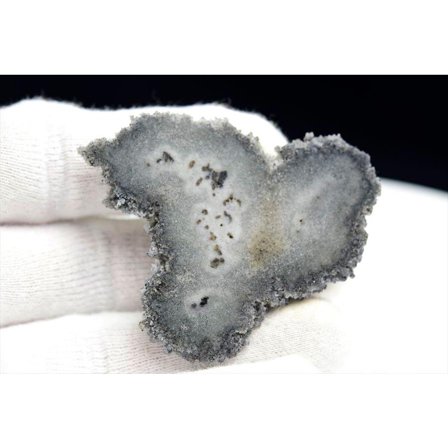 フラワーアメジスト ブラック スライス スタラクタイト 原石 ウルグアイ アルティガス産 紫水晶 ブラックアメジスト Artigas Uruguay 鍾乳石 天然石 |  | 01