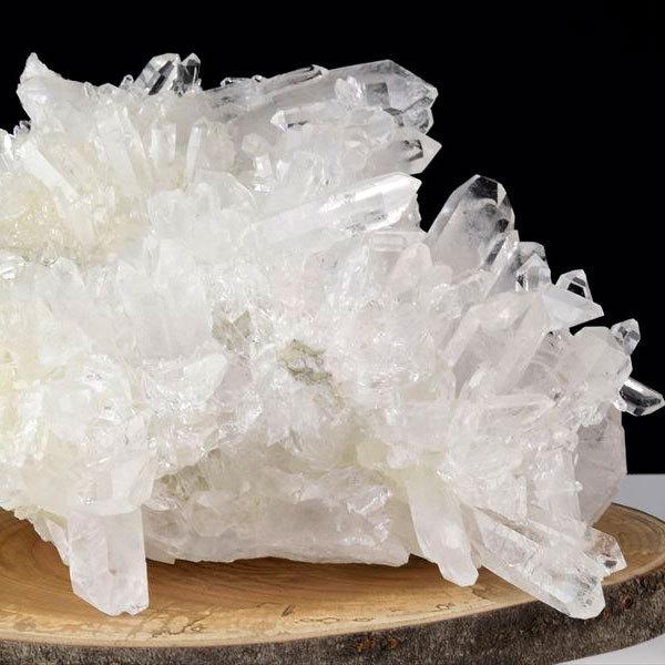大きめサイズ 水晶 クラスター (約3.6kg) 原石 ブラジル コリント産