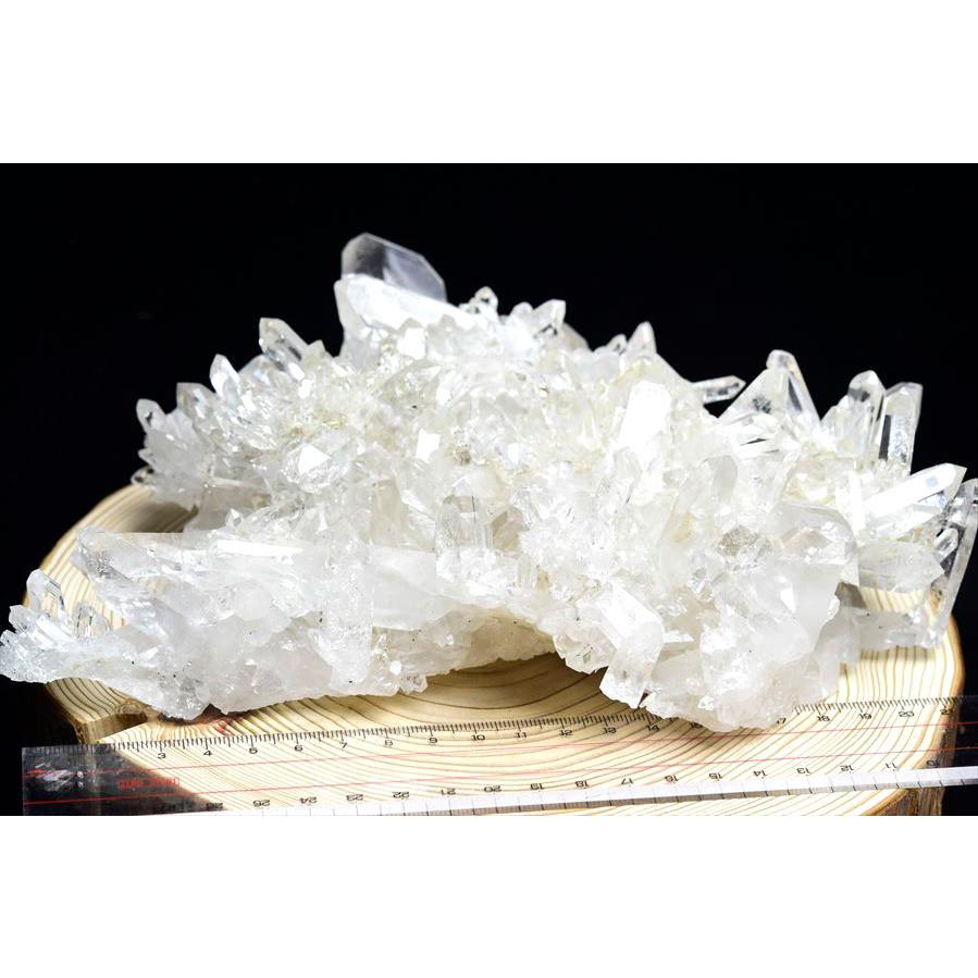 プレミアムグレード 水晶 クラスター (約1728g) 原石 ブラジル