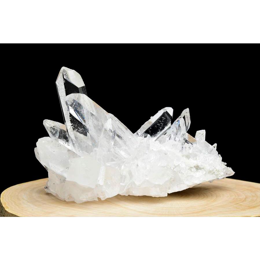 EXグレード 水晶 クラスター (約226.7g) 原石 ブラジル コリント産