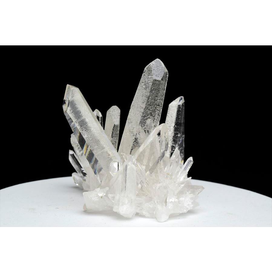 EXグレード 水晶 クラスター (約204.2g) 原石 ブラジル コリント産