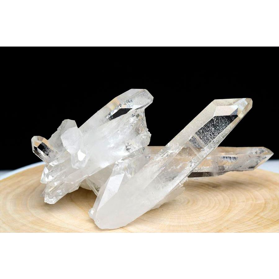 EXグレード 水晶 クラスター (約144.8g) 原石 ブラジル コリント産