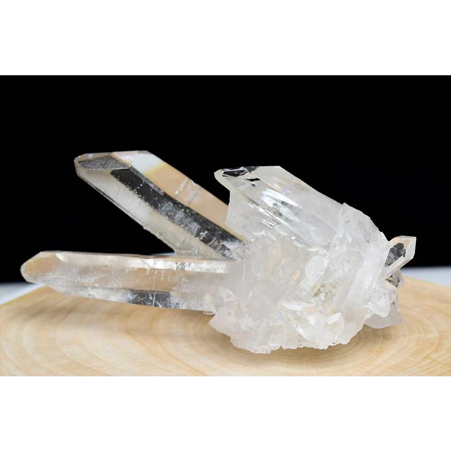 EXグレード 水晶 クラスター (約144.8g) 原石 ブラジル コリント産