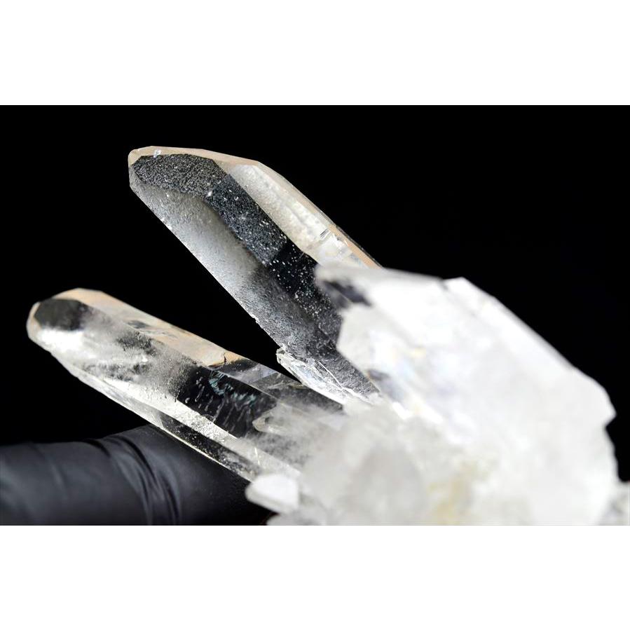 EXグレード 水晶 クラスター (約144.8g) 原石 ブラジル コリント産
