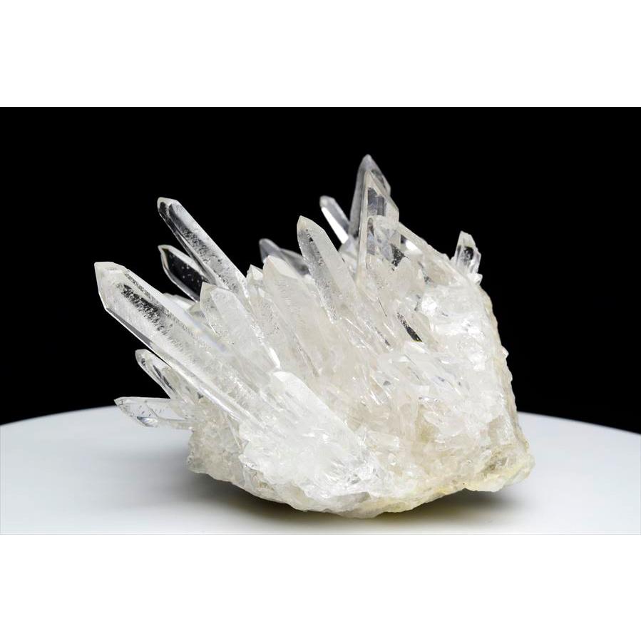 ブラジル・コリント 産の水晶グレークラスター ショップ EXグレード