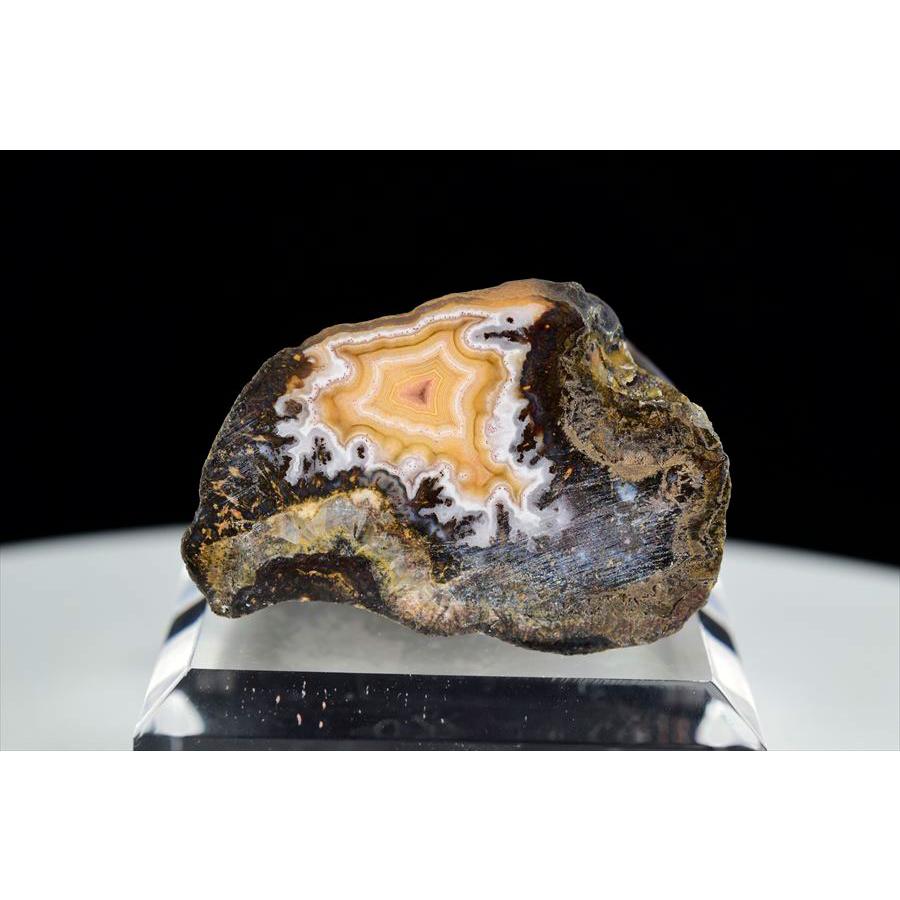 Laguna Agate ラグナアゲート 瑪瑙 (約57g) 原石 メキシコ ラグナ産