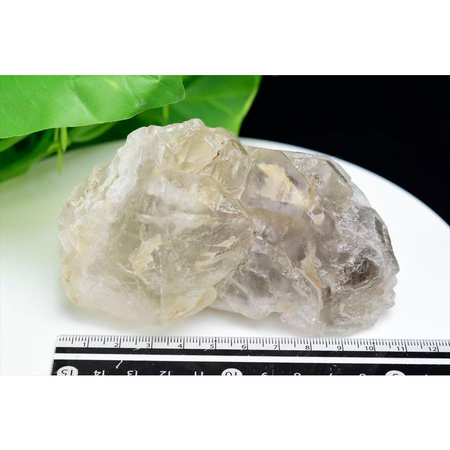 スモーキー アリゲータークォーツ (約394.5g) ジャカレー水晶 ブラジル ミナスジェライス州 アラスアイ産 ブラジル産 エレスチャル ワニ水晶 ジャカレー_4