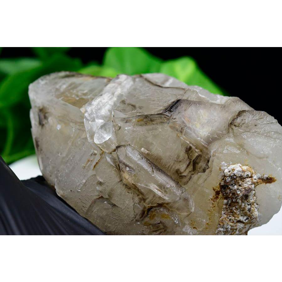 スモーキー アリゲータークォーツ (約909.5g) ジャカレー水晶 ブラジル ミナスジェライス州 アラスアイ産 ブラジル産 エレスチャル ワニ水晶 ジャカレー_3