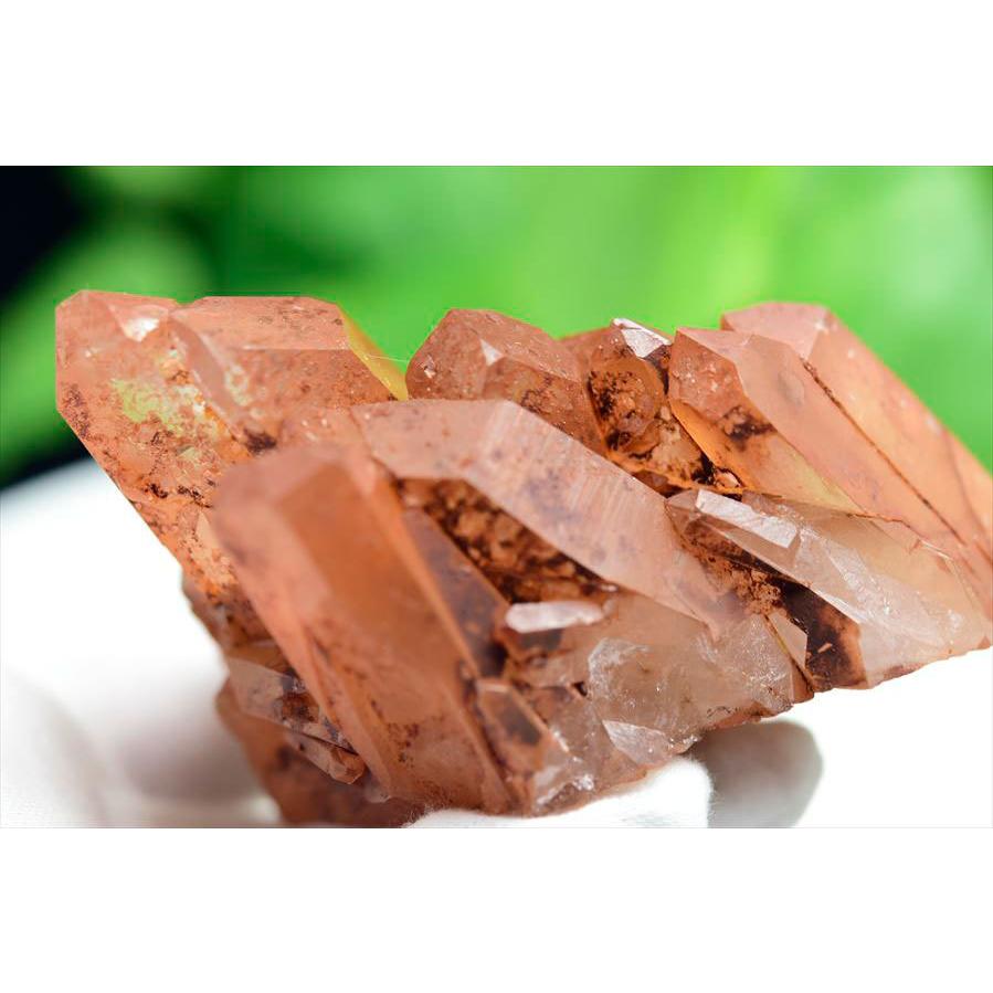 タンジェリンクォーツ クラスター 大きめ Lサイズ ブラジル コリント産