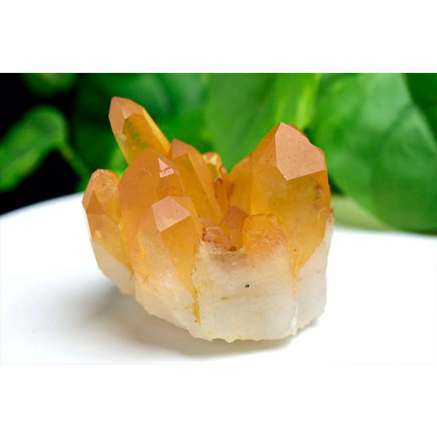 ✳️専用‼️極稀品✨タンジェリンパワーと高透明度✨極上透明度 水晶クラスター 天然石 タンジェリンクォーツ 水晶 クラスター 原石 EXグレード (約309g
