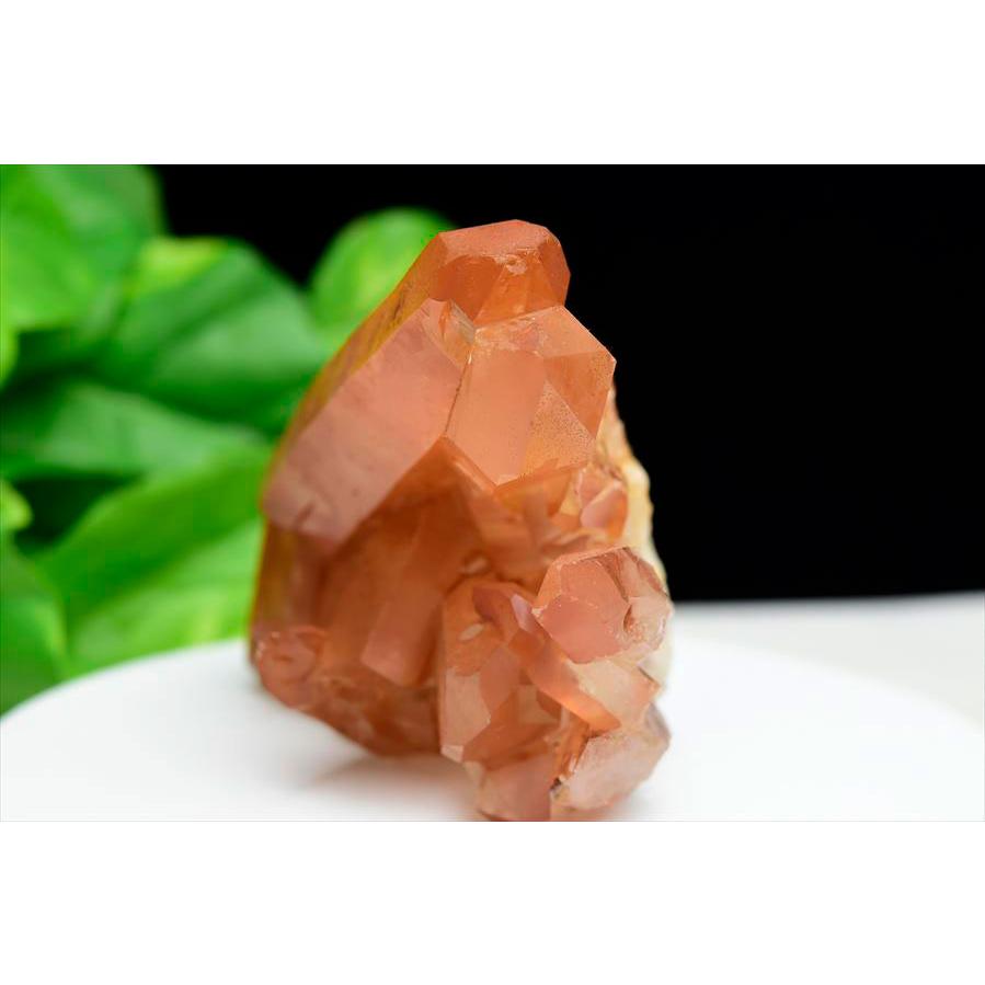 タンジェリンクォーツ 水晶 クラスター 原石 EXグレード (約655.5g 