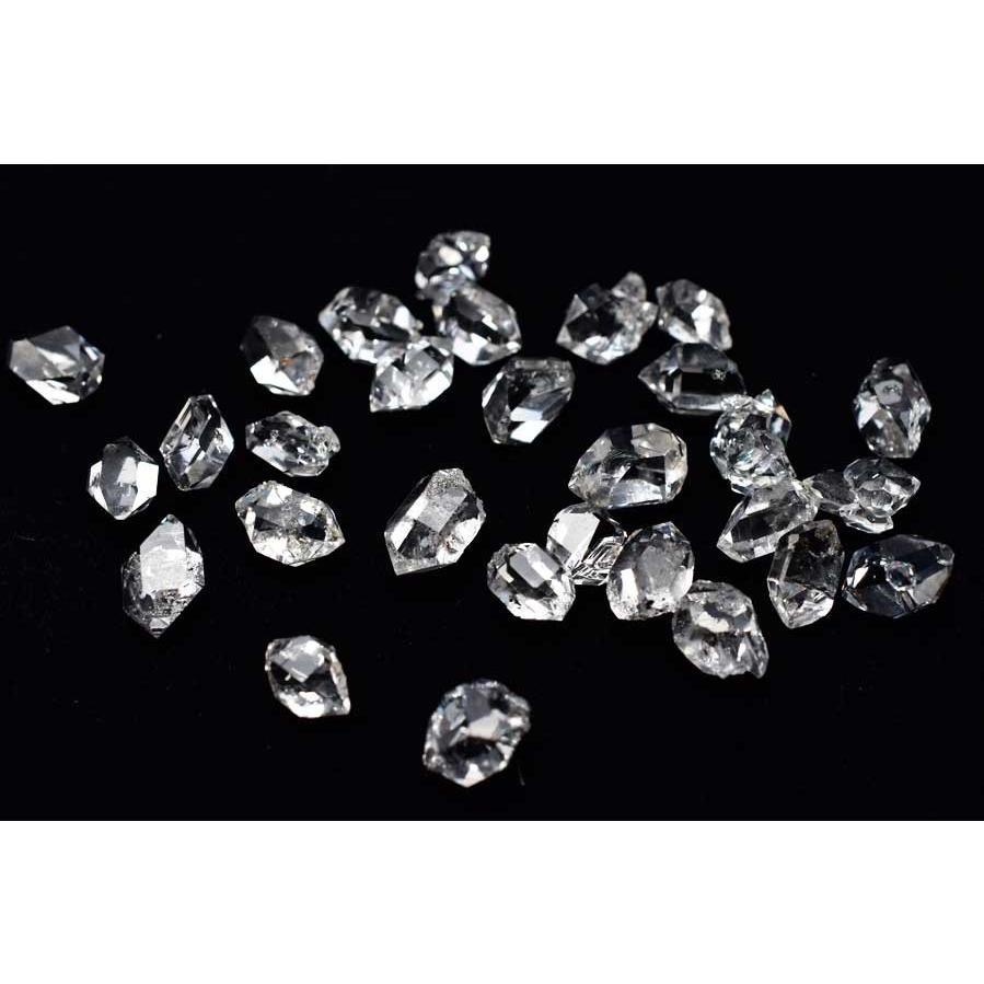 ハーキマーダイヤモンド (約1〜2ct前後) ハーキマー水晶 原石 単結晶