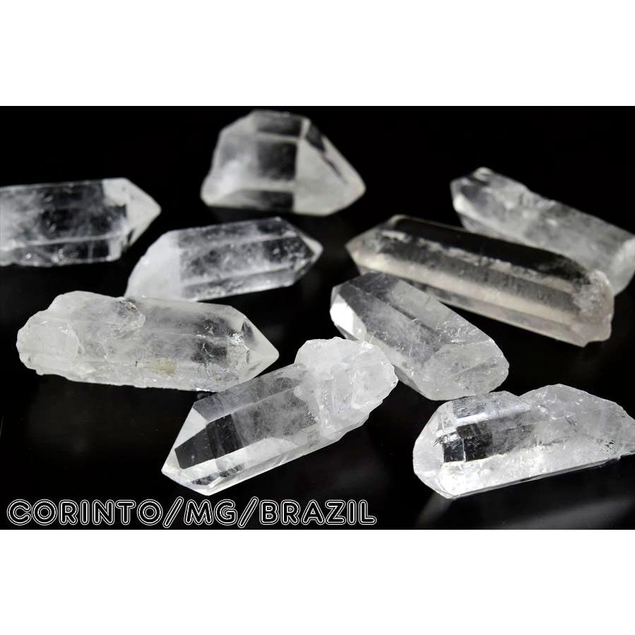 水晶 単結晶 ポイント (約200gセット) アソートセット 原石 天然石 パワーストーン｜up-stone｜08