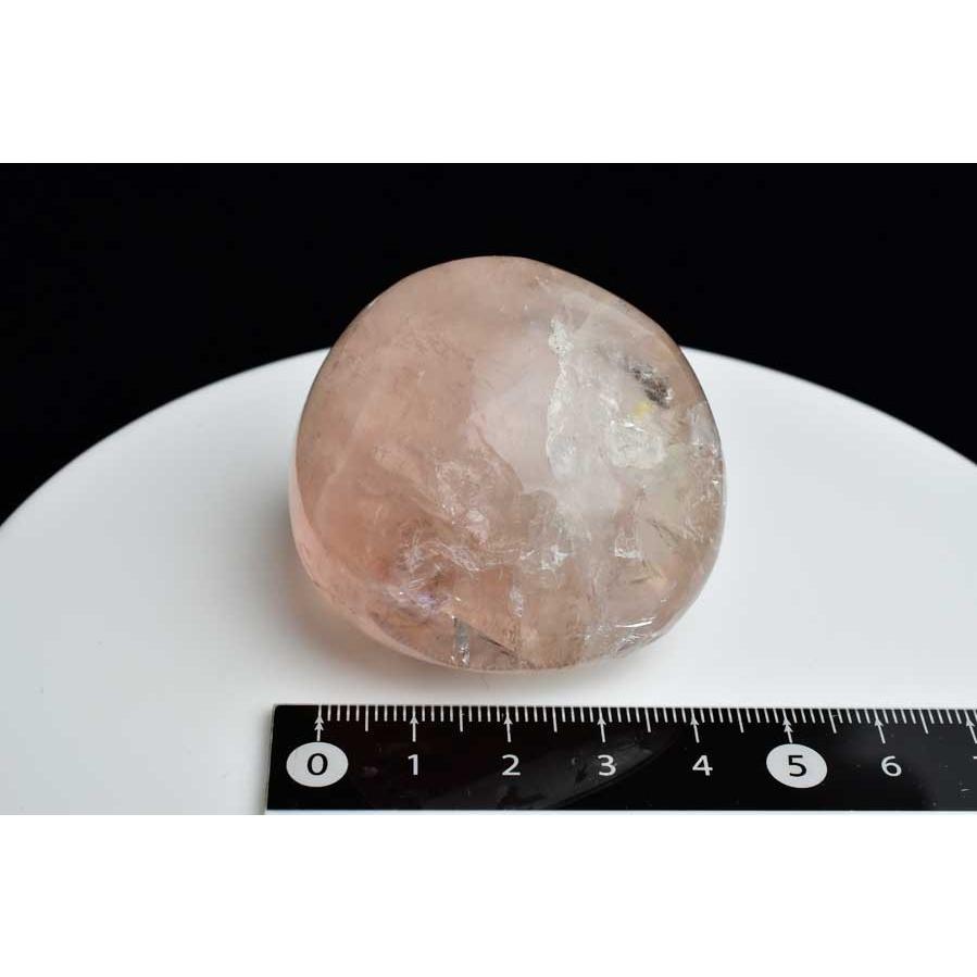 ピンクフローライト (約138.9g) タンブル ペルー産 天然石 