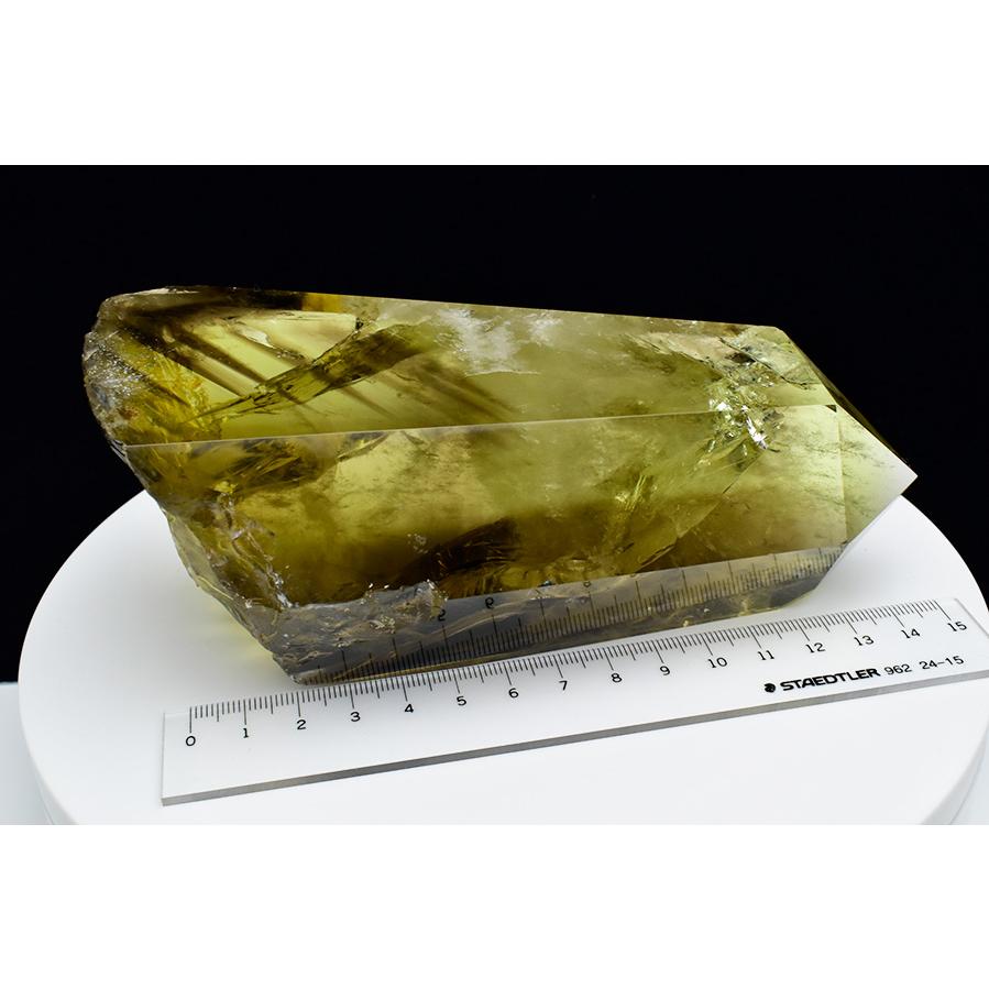 極上品】スモーキーシトリン ファントム ポリッシュポイント