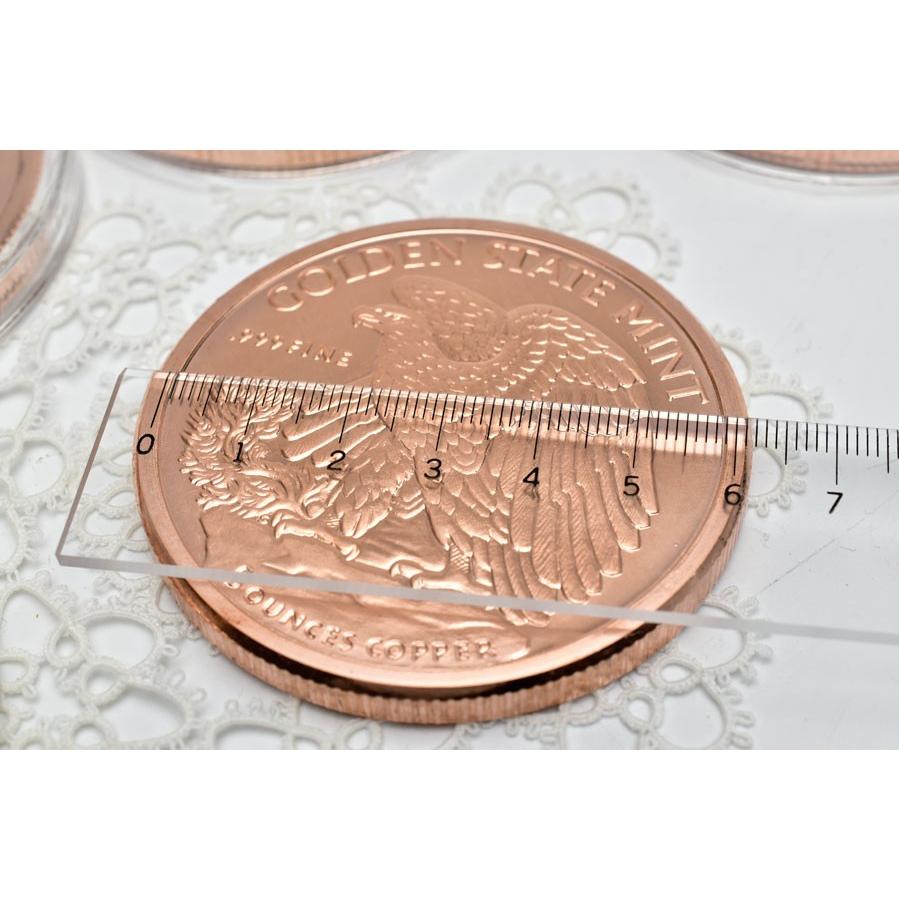 銅 カッパー メダル コイン レプリカ アメリカ産 5oz(約145g前後) 純度