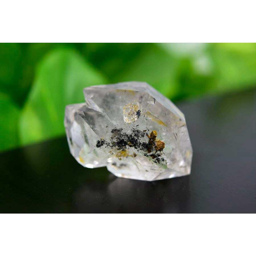 ハーキマーダイヤモンド 結晶 大粒 原石 (約58g) アメリカ 