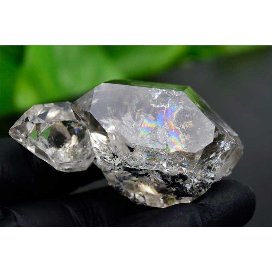 ハーキマーダイヤモンド 結晶 大粒 原石 (約100.7g) アメリカ
