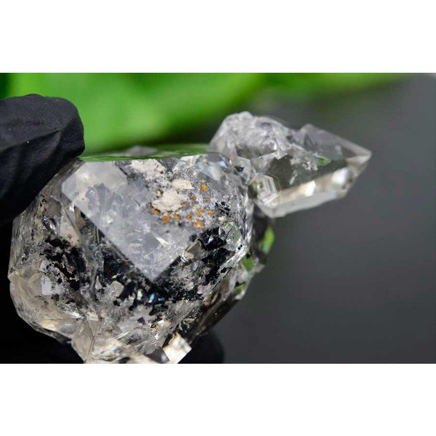 ハーキマーダイヤモンド 結晶 大粒 原石 (約100.7g) アメリカ 