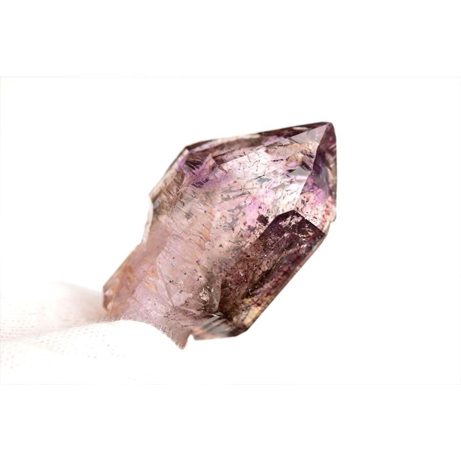 アメジストエレスチャル 結晶 (約22g) 原石 ジンバブエ産 Chibuku Mine 