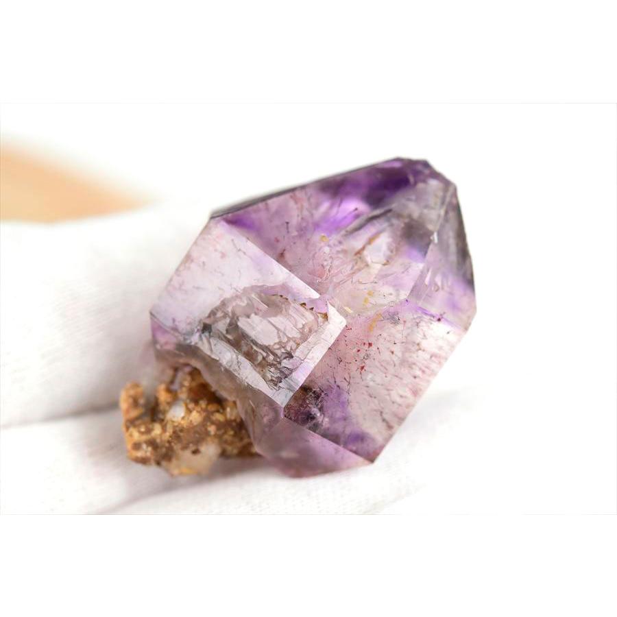 アメジストエレスチャル 結晶 (約39.3g) 原石 ジンバブエ産 Chibuku 
