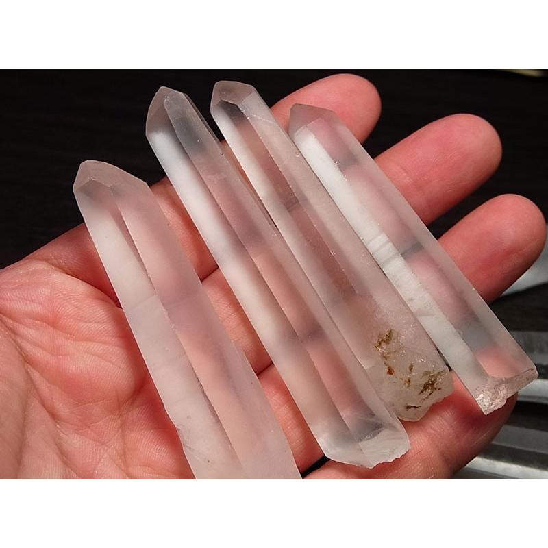 水晶 単結晶 (約200gセット) ポイント 詰合せ マダガスカル産 天然水晶