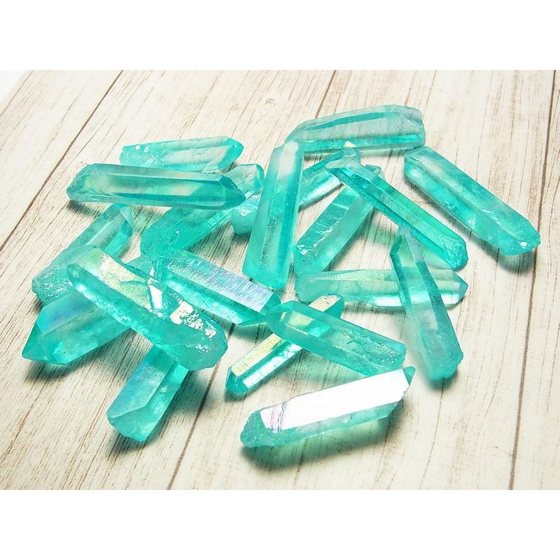 アクアオーラ 単結晶 ポイント 詰め合わせ 四川産 約0gセット アクアオーラ 単結晶 ポイント アソート 天然石 パワーストーン Uch0297 厳選天然石専門店 Upstone Onbir 通販 Yahoo ショッピング