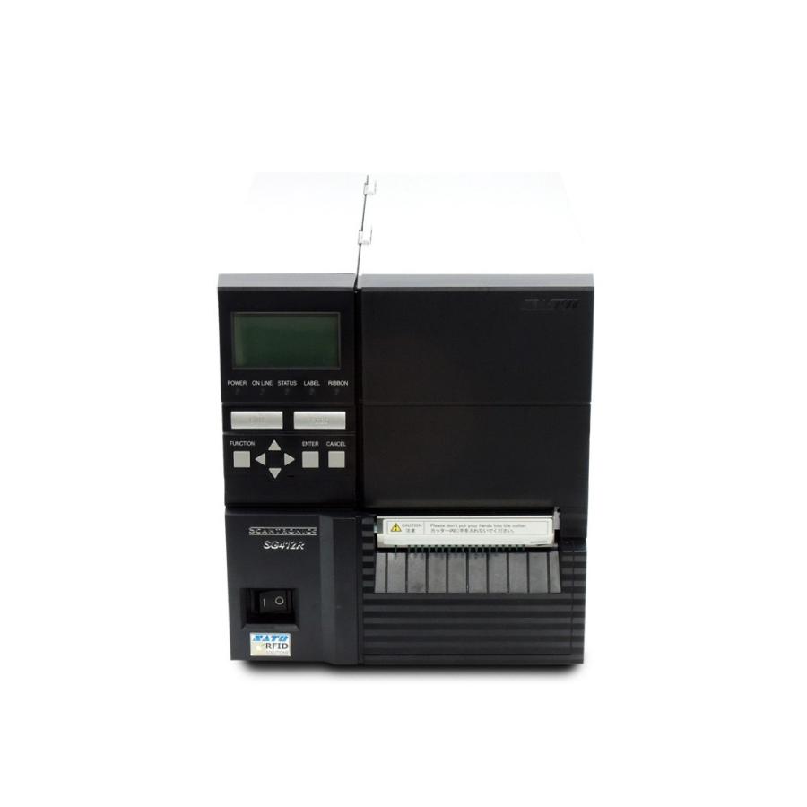 SATO SG412R+CT バーコードラベルプリンタ LAN・カッター搭載 【中古
