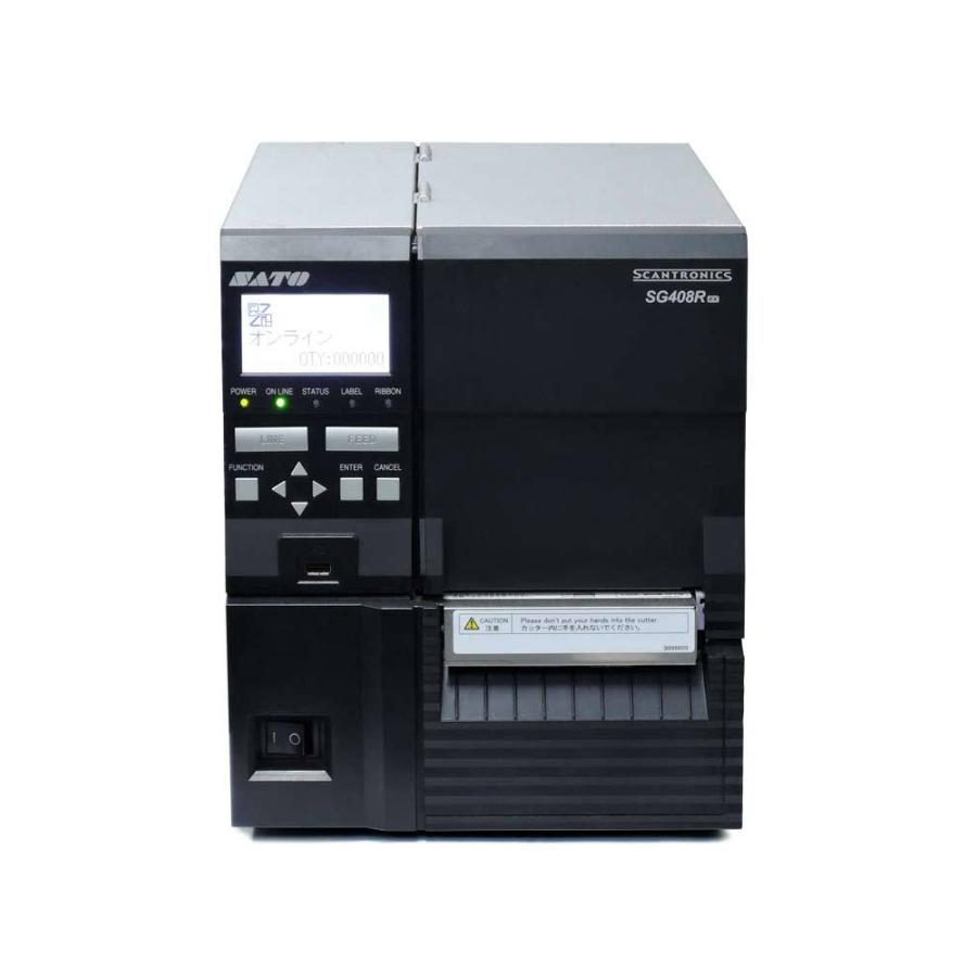 サトー 【中古】 SATO SG408R-ex カッター仕様 バーコードラベル