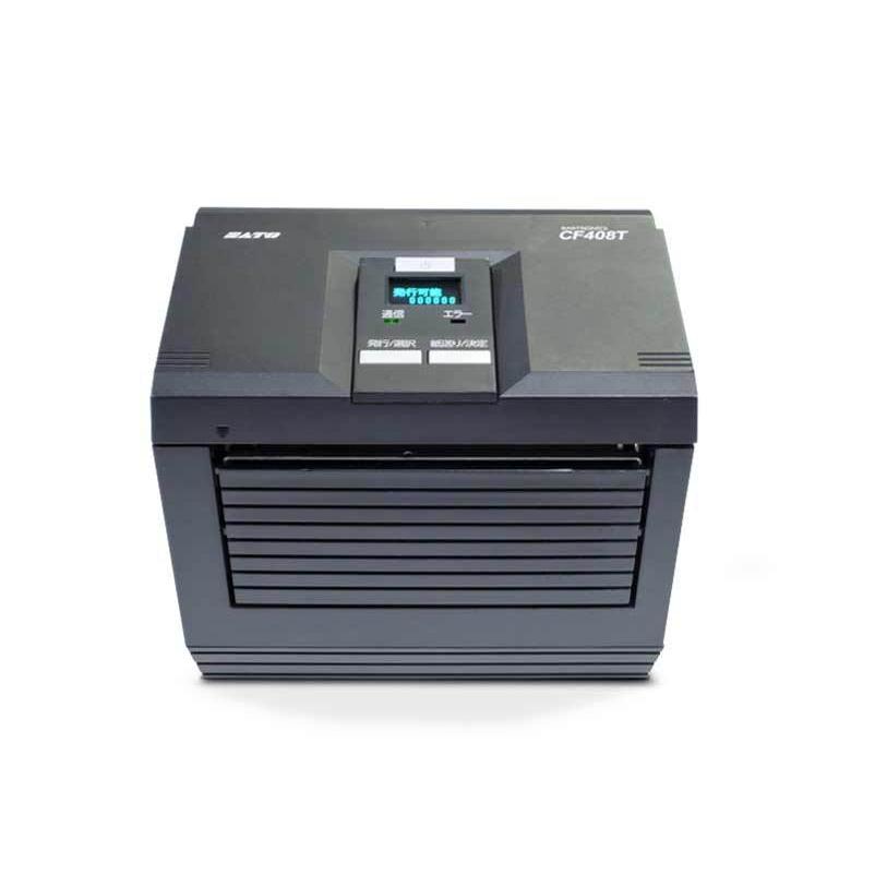 サトー SATO CF408T バーコードラベルプリンタ カッター無し仕様【中古