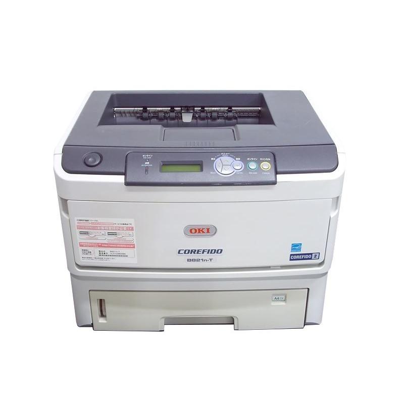 OKI COREFIDO B821n-T A3モノクロレーザープリンタ 4,000枚【中古