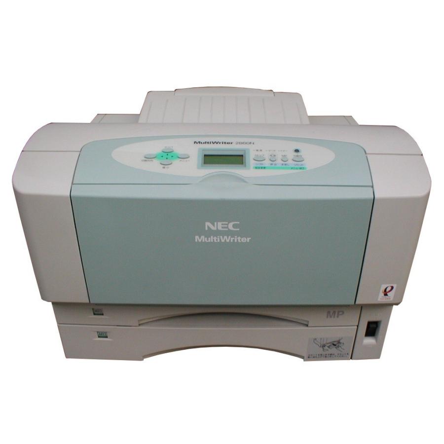 NEC MultiWriter 2860N NEC A3モノクロレーザープリンタ【中古