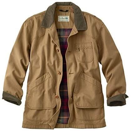 L.L.Bean(エルエルビーン) メンズ オリジナル・フィールド・コート コットンの裏地付き 米国フィット・レギュラー (ブラウン S)