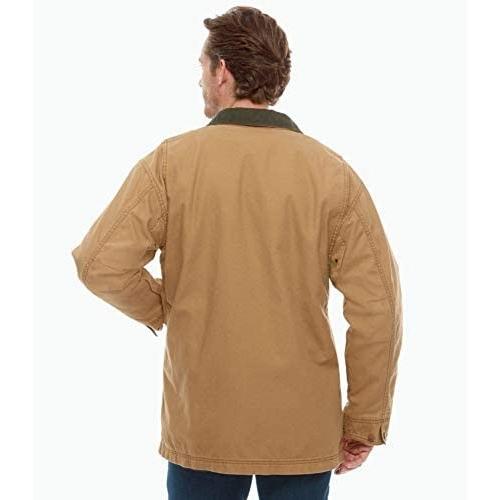L.L.Bean(エルエルビーン) メンズ オリジナル・フィールド・コート コットンの裏地付き 米国フィット・レギュラー (ブラウン S) コート 米国フィット