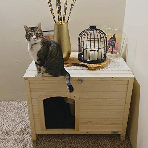 petsfit 犬小屋 組み立て不要 猫小屋 天然木 杉 小屋 犬舎 猫舎 木製 ...