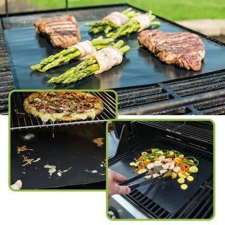Gwhole バーベキューグリルマット qシート網 鉄板用 繰り返す 使用可能 50 40cm 3枚セット ブラック 50 40cm Upd Uoc18j0dh002 Up To Date 通販 Yahoo ショッピング