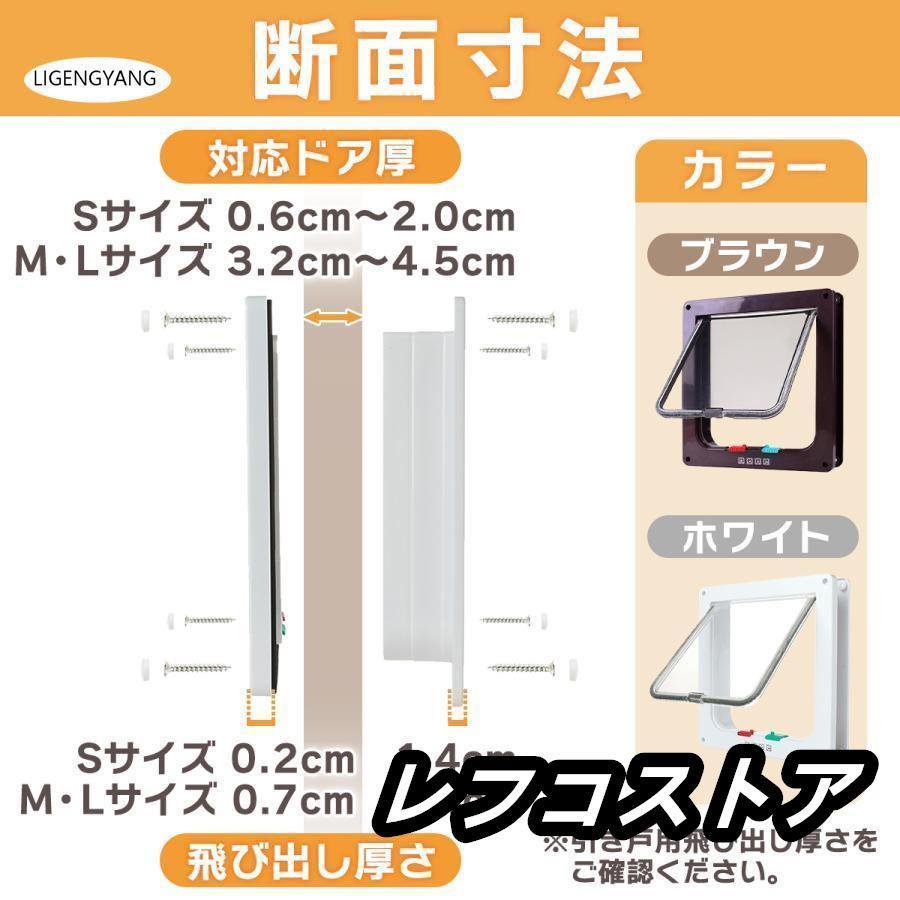 猫ドア ペットドア 工事不要 出入り口 猫扉 引き戸用 後付け 猫ドア ペットドア 工事不要 出入り口 猫扉 引き戸用 後付け